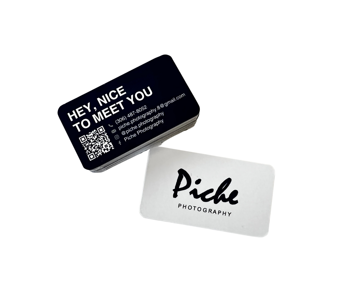 18pt soft touch business cards